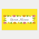 Recherche de cercle jaune autocollants Fruit