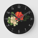 Recherche de marguerite horloges Rouge