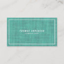 Recherche de cadre vert cartes visite Simple