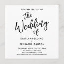 Recherche de décontracté mariage invitations Script