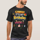 Suche nach 7 geburtstag tshirts Juni