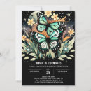 Recherche de ailes de papillon invitations Aquarelle