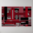 Recherche de motif gris posters Triangle