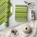 Recherche de patron papier cadeau Vert