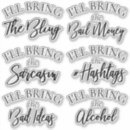 Suche nach bling aufkleber Bachelorette