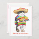 Recherche de chat mexicain cartes postales Cinco de mayo