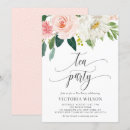 Recherche de garden tea bridal shower invitations Rose pâle