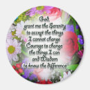Recherche de sagesse magnets Prière de sérénité