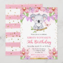 Recherche de koala mignon invitations Fleurs