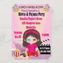 Recherche de pajama party invitations Fille