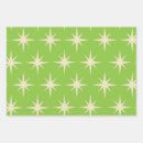 Recherche de rétro motif atomique papier cadeau Siècle moyen