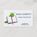 Suche nach bücherwurm visitenkarten Lehrer