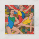 Suche nach gymnastik visitenkarten Gymnastin
