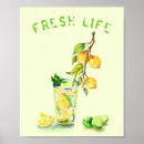 Suche nach zitronen poster Limonade