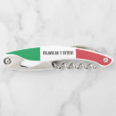 Recherche de drapeau italie ouvre bouteilles Italien