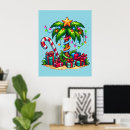 Recherche de noël tropical posters Palmier
