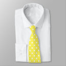Recherche de et polka jaune cravates Blanc