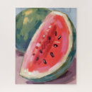 Suche nach melonen puzzle Wassermelone