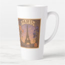 Recherche de tour eiffel paris tasses Floral