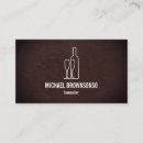 Suche nach wein bar visitenkarten Barkeeper