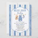 Suche nach jeans einladungen Denim babyparty