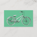 Recherche de rétro vélo cartes visite Graphique