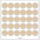 Recherche de pot de confiture autocollants Papier kraft