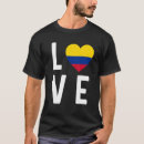 Recherche de fierté colombienne tshirts Drapeau