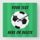 Recherche de terrain de football horloges Soccer