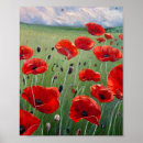 Suche nach red poppies poster Natur