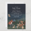 Recherche de rustic woodland baby shower invitations Aquarelle