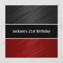 Recherche de rouge gris noir blanc invitations Élégant