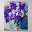 Suche nach alte blumen poster Lila