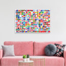 Recherche de monde impressions sur toile Travel