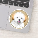 Recherche de lhasa apso autocollants Lhassa