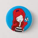 Recherche de emo gothique badges Rouge