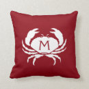 Recherche de crabe rouge coussins Maison de plage