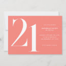 Recherche de coral invitations Moderne