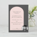Recherche de grey graduation invitations Moderne