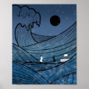 Recherche de tempête de mer art Bleu