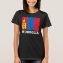 Recherche de drapeau mongolie tshirts Pays