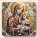 Recherche de vierge marie dessous de verres Religieux