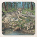 Suche nach grauer wolf untersetzer Wölfe