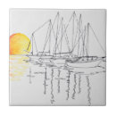 Recherche de dessin de paysage carreaux Concarneau