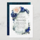 Recherche de arrière plan bleu foncé invitations Couple