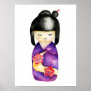 Suche nach kokeshi poster Kimono