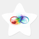 Suche nach unendlichkeitssymbol aufkleber Regenbogen