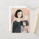 Recherche de hibou fille cartes postales Mignon