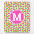Recherche de ananas rose tapis souris Chic