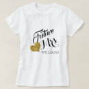 Suche nach goldene herzen tshirts Bride